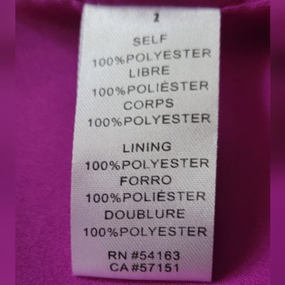 Jessica Simpson Fuchsia Pink Dress US2 - Picture 8 of 8